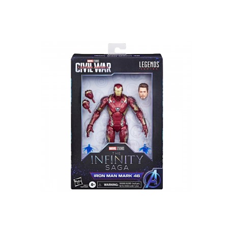PREVENTA Marvel Legends Infinity Saga Iron Man Mark 46 6-Inch (PRECIO: $600, APARTADO: $200)