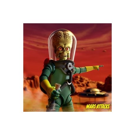 PREVENTA Mars Attacks Ultimates! Martian (Invasion Begins) Figure (PRECIO: $1250, APARTADO: $250)