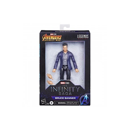 PREVENTA Marvel Legends Infinity Saga Bruce Banner 6-Inch (PRECIO: $600, APARTADO: $200)